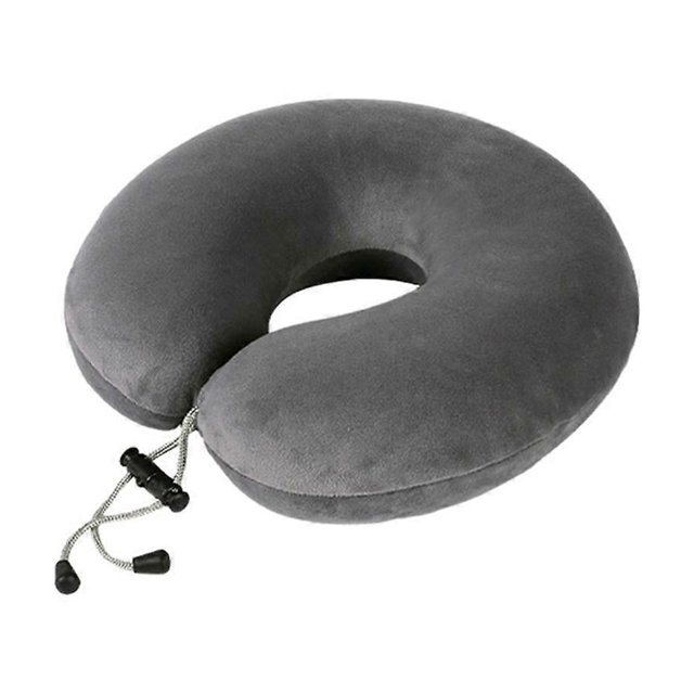 1Pc Natural Latex Neck Pillow Neck Pillow U Shaped Neck Pillow Case White Throw Pillows for Bed Plane Pillow