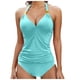 thumbnail image 1 of MKLEKYY Trajes De Baño Mujer 2 Piezas 2023 Women Bikini Set Leaf Printed Sleeveless Two Piece Beach Wear Hot Sexy Swimwears Tankinis Set, 1 of 6