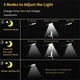 thumbnail image 5 of Xihbxyly Artículos en exceso Liquidación Todo Luces de calle solares para exterior, Luces de estacionamiento solares control remoto, sensor de movimiento inalámbrico, luz de pared de seguridad solar, 5 of 7