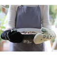 thumbnail image 4 of Kitchen Gloves Heat Resistant Oven Gloves Potholder and Glove for Cooking, Barbecue, Baking, Ivory and Black, Cat and Black Cat, Cat Lovers, 4 of 5