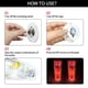 thumbnail image 4 of Posavasos redondo con luces LED, 25 unidades, para botellas de vino, licor, bebidas y bares, 4 of 8