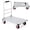 Silver + orange, variant on Platform Truck Cart 1800 Lbs Capacity, 36"X24" Flatbed Cart Foldable Push Cart Dolly with Collapsible Handle & 6" Swivel Wheels, Steel Moving Platform Hand Truck for Groceries, Garage, Warehouse