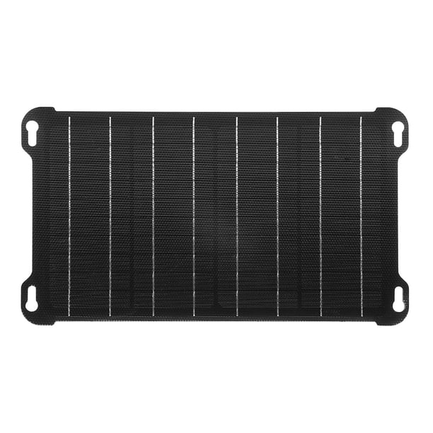 Cargador de panel solar de 15W 5V con salida USB dual ETFE ligero para banco de energía de teléfono