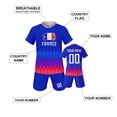 thumbnail image 2 of Soccer National Team Kids Suit Jerseys/Shorts Outfits Training Shirt Uniforms Set for Boys Girls Youth Fans, 2 of 7