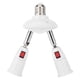 thumbnail image 1 of Portalámparas Bsvklp Blanco giratorio y ajustable E27-E27, 1 of 8