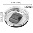 thumbnail image 4 of Tapa transparente para a prueba derrames con interruptor deslizante Ye-Ti 20oz, 4 of 4