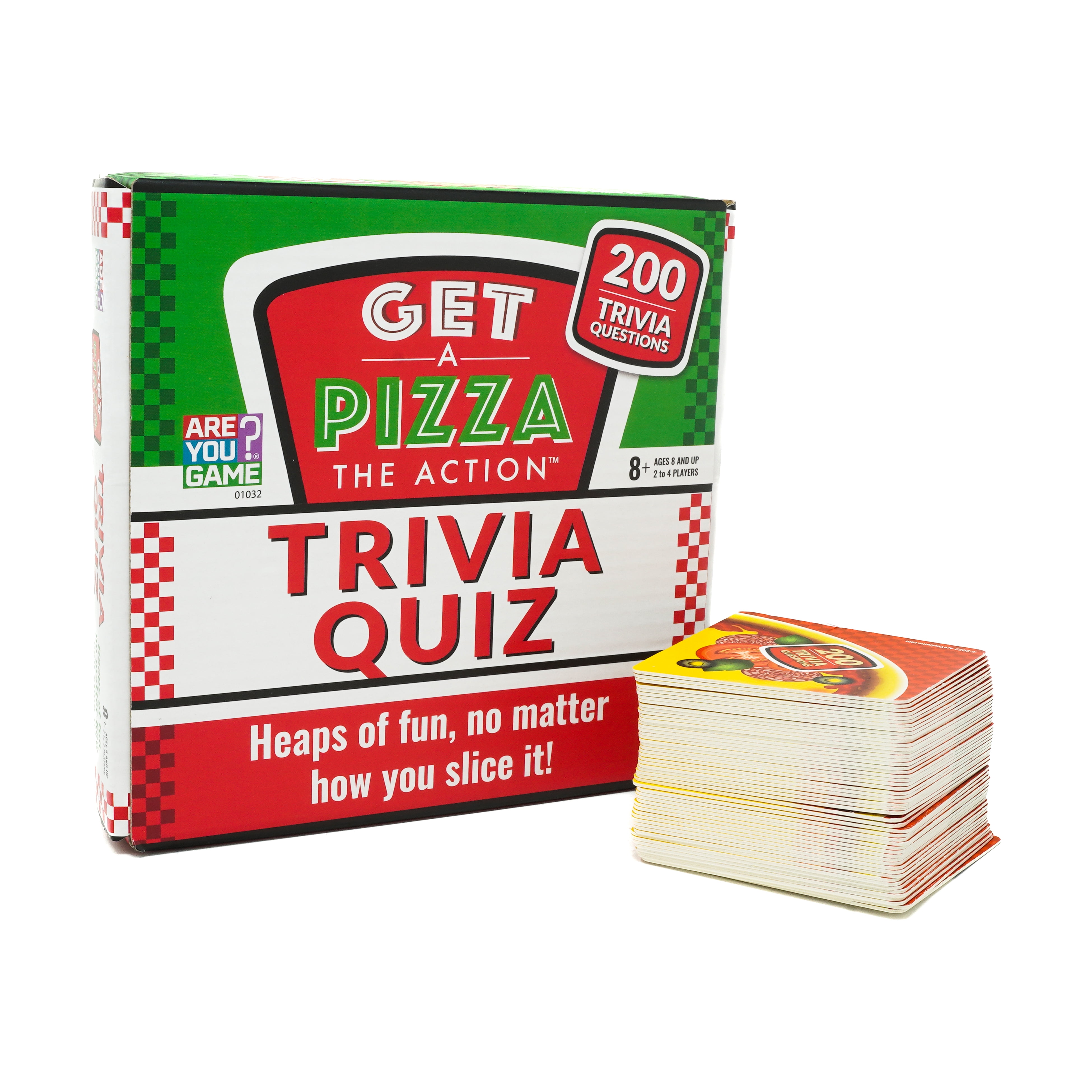 AreYouGame.com Get a Pizza the Action Trivia Quiz