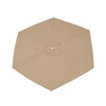 thumbnail image 3 of Patio Umbrella Replacement Canopy Market Umbrella Top Outdoor Umbrella Canopy for 6 Ribs (Diameter about 6.5ft), 3 of 9