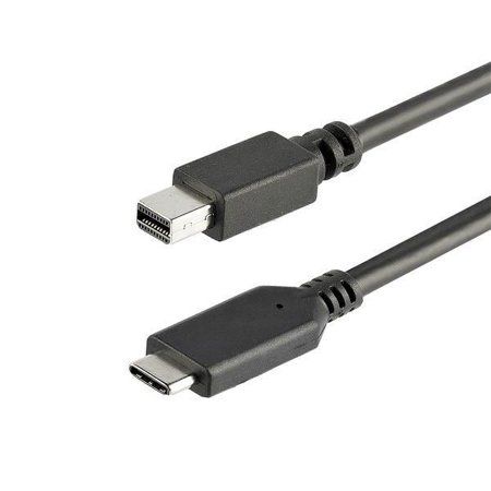 UPC: 0065030878739 | Startech.com 1m / 3.3ft Usb-c To Mini Displayport Cable – 4k 60hz – Black – Usb 3.1 Type C To Mdp Adapter (cdp2mdpmm1mb) – Displayport Cable – Usb-c (m) To Mini Displayport (m) – Usb 3.1 /