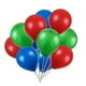 thumbnail image 2 of Globos de fiesta, paquete de 100, 12 pulgadas, rojo verde azul KADBANER KADBANER, 2 of 2