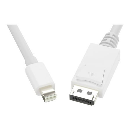 Unirise MDPDP-06F-MM 6Ft Mini Displayport To Displayport Cable, Male - Male, 32 Awg