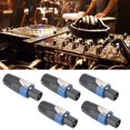thumbnail image 4 of Pin Speaker Connector,5Pcs NL4FC 4-Pin Plug Audio Connector Speaker Connector Sleek Aesthetic, 4 of 12