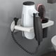 thumbnail image 4 of Soporte para secador de pelo Cateissary Organizador de accesorios de baño Montaje en pared Gris 23 x 13 cm, 4 of 6