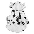 thumbnail image 2 of Sudadera Con Capucha para Perro, Chaqueta de Invierno Con Diseño de Vaca, Ropa de Invierno Cómoda y Cálida para Pequeños y Medianas, Actividades en Interiores y, 2 of 7