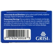Grisi Concha Nacar Soap with Mother Pearl, Nourishing Cleanse for Adults All Skin Types, 3.5 oz Bar