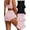 2Black+2Pink, variant on GAI YI Plus size Women's Briefs Coverage Underwear Jacquard Ladies Panties for Women Women's High-Waist Light Tummy Control Girdle Panties 2Black 2Skin 3XL