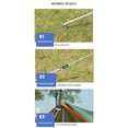 thumbnail image 4 of Greeniant Toldo impermeable lona carpa sombra plegable multiusos Mat dosel sombrilla playa refugio jardín Camping Picnic carpas Azul 3*5M Greeniant OD030463-03, 4 of 6
