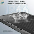 thumbnail image 3 of Adewalk 9000W Solar Street Lights Outdoor, Commercial Solar Street Lights Outdoor Dusk to Dawn, Solar Outdoor Light with Motion Sensor and Remote Control, Solar Parking Lot Lights for Yard, Country, 3 of 7