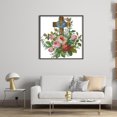 thumbnail image 3 of Kit Punto Cruz Flores Con Cuentas Bordado Parcial Del 50x50cm 9CT, 3 of 9