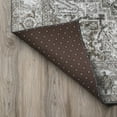 thumbnail image 6 of Addison Avignon Traditional Velvet Bronze Area Rug, 6 of 7