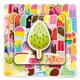 thumbnail image 3 of autocollants Pack 78 Piezas Vinilo Graffiti Pegatinas Pour Ordinateur Portable Voiture Planche Roulettes Moto Vlo Bagages Pare-chocs Bombe Autocollan, 3 of 5