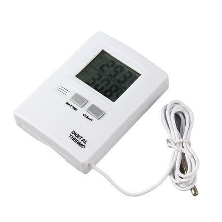 1 pc digi tal LCD Thermometer Temperature Meter Tester Home Indoor Outdoor C/F Temperature Conversion