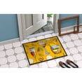 thumbnail image 2 of Drinks and Cocktails Gold Doormat 24x36, 2 of 4