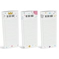 thumbnail image 2 of Inkdotpot Pack of 3 Magnetic Fridge To-Do List Notepads- Magnetic Memo Pads For Refrigerator-(50 Sheets Each)-6U, 2 of 7