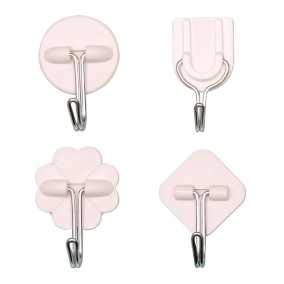 24-Pack Heavy Duty Adhesive Hooks – Waterproof Wall Hooks for Hanging Keys, Bathroom, Kitchen & Outdoor Use TIKA