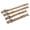 Tan, variant on 4 Pcs Travel Luggage Strap Heavy Duty 1000D Nylon Packing Belt Adjustable Durable Multi Function Buckle Tactical Military Webbing for Outdoor Activities Tan (14.1 inches / 36 cm)