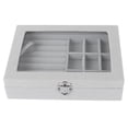 thumbnail image 1 of OULII 1Set Jewelry Holder Flannel Display Box Rectangular Style for Jewelry Owners, 1 of 8