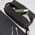 thumbnail image 3 of Travel Toiletry Organizer for RV Trips, Durable Synthetic Rubber Water Resistant Toiletry Bag with Sophisticated Minimalist Design (Easy Wipe and Clean), 3 of 5