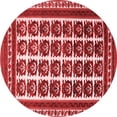 thumbnail image 1 of Ahgly Company Indoor Round Persian Red Traditional Area Rugs, 3' Round, 1 of 4