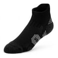 thumbnail image 1 of Nvzi 6 pairs of No Show Socks Womens and Men Low Cut Ankle Short Anti-slid Athletic Running Novelty Casual Invisible Liner Socks，Black，M(size：40-44), 1 of 2