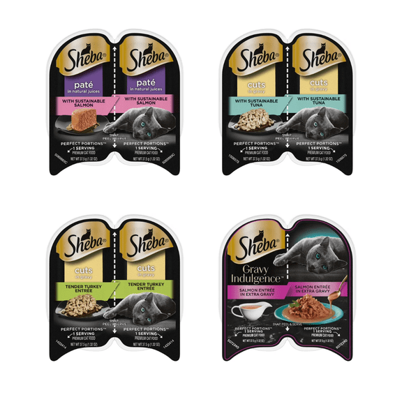Sheba Mood Meals – 12 Variety Pack