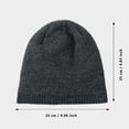 thumbnail image 3 of ZSQDM Hat Neutral Women Men Autumn and Winter Solid Color Wool Hat Thickened Warm Ear Protection Cold Knitted Hat Scarf Two Piece Set beanie of Men Mens Hat Scarf ,Hat,& Gloves Men's Hats & Caps, 3 of 6