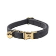 thumbnail image 3 of Colored Velvet Cat Collar Optional Tie Customized Engraved Collar for Small and Large Cats (light Gold Buckle), 3 of 6