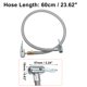 thumbnail image 4 of Manguera de extensión de inflador de neumáticos de 60 cm con conector portátil, tubo de bomba de liberación de aire de bloqueo de mandril, tubo de conexión de válvula de neumático para coche, camión, bicicleta Unique Bargains mandriles para neumáticos de automóviles, 4 of 7