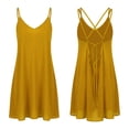 thumbnail image 5 of Women’s Swim Bathing Suit Cover Up, Summer Chiffon Backless Beach Dress Skirt, 5 of 6