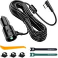 TRAHOODash Camera Car Charger, USBC Interfaces, LType Driving