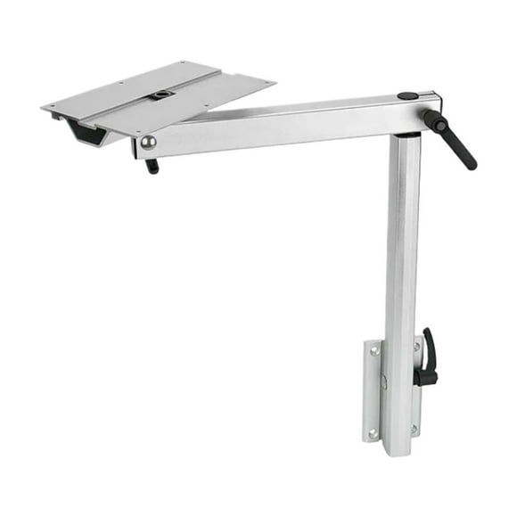RV Aluminum Alloy Table Leg Adjustable Swivel Folding Furniture Legs With Screws Apply To Caravan Hardware Camper Accessories ,Effortless Installation