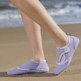 thumbnail image 4 of Water Shoes Wading Shoes for Kids Boys Girls Wide Toe Barefoot Beach Swim Pool Sports Lightweight Beach Pool Swimming Purple 26, 4 of 6
