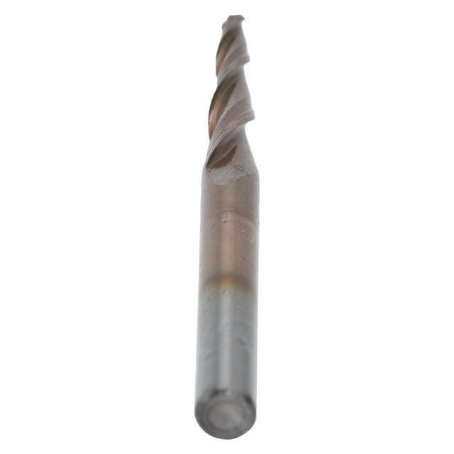 CNC Router Bits, Excellent Chip Removal Tungsten Steel Tapered Ball Nose End Mills For Carving R1.5x47xD8x85mm