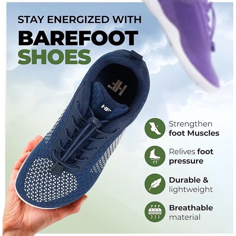 NWT Hike Footwear HF Cloud Unisex Barefoot Blue Sz EU 45 Women\'s 14 Men\'s 12 HF Hike Footwear Cloud-Like Barefoot Shoes for Women & Men  main image 4