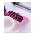thumbnail image 5 of Dewadbow Women Coin Purse Clutch Bag Leather Short Mini Wallet Card Holders, 5 of 6