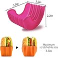thumbnail image 4 of 4pcs Retractable Burger Holders, Fixed Hamburger Boxes, Reusable Silicone Burger Holder For Burger Lover, 4 of 4
