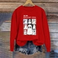 thumbnail image 4 of Jsaierl Halloween Sweatshirts for Women Spooky Pumpkin Ghost Graphic Sweatshirt Loose Fit Round Neck T-shirt Long Sleeve Tunic Pullover Tops Halloween Clothes, 4 of 5