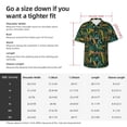 thumbnail image 6 of Lsque Jungle Leopard Yellow pattern Hawaiian Shirt for Men, Unisex Summer Beach Casual Short Sleeve Button Down Shirts-Medium, 6 of 9