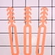 thumbnail image 3 of 100 extensores de mascarilla ajustables para el dolor de oído. naranja, 3 of 8