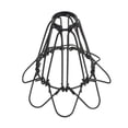 thumbnail image 3 of Pantalla De Jaula Vintage, Jaula De Pájaros De Metal Retro Industrial, Protector De Bombilla Edison, Diseño Abierto Y Cerrado, Portalámparas De Hierro Forjado Diy Speravity HA026138-01, 3 of 5